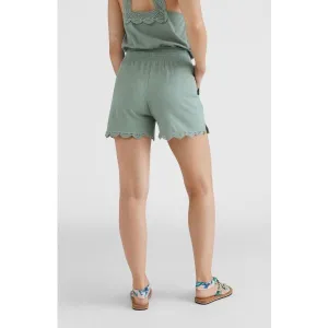 O'Neill SMOCKED SHORTS Dámske šortky, svetlo zelená, veľkosť