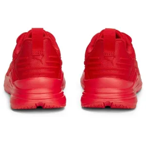 Puma WIRED RUN PURE JR Juniorská vychádzková obuv, červená, veľkosť 37