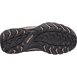 Columbia CRESTWOOD LOW W Dámska outdoorová obuv, vínová, veľkosť 41