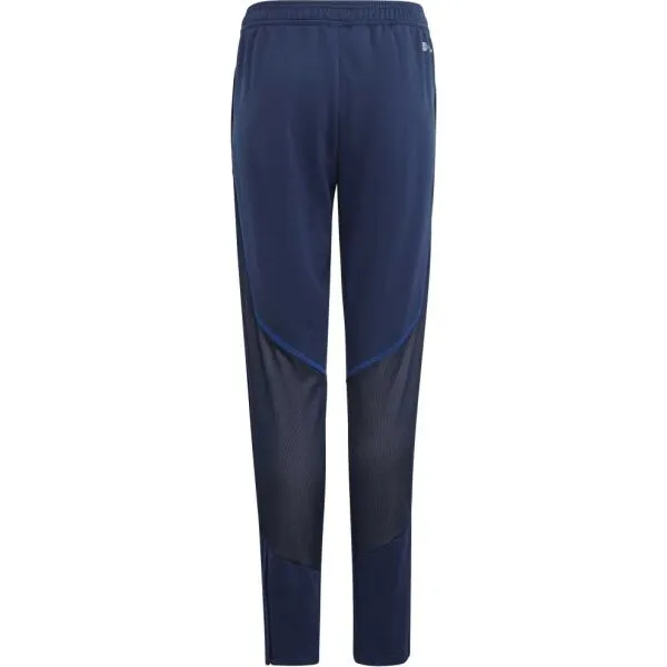adidas TIRO 23 PANTS Juniorské tepláky, tmavo modrá, veľkosť
