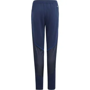 adidas TIRO 23 PANTS Juniorské tepláky, tmavo modrá, veľkosť