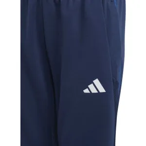 adidas TIRO 23 PANTS Juniorské tepláky, tmavo modrá, veľkosť