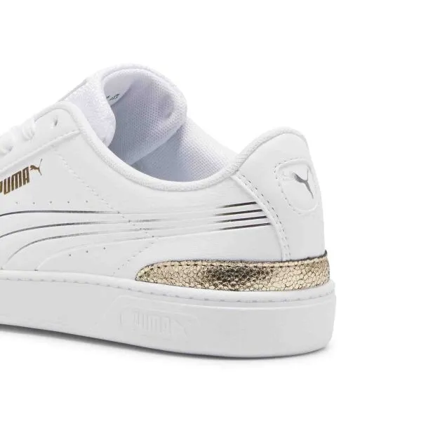Puma VIKKY V3 METALLIC SHINE Dámske tenisky, biela, veľkosť 37.5