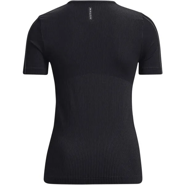 Under Armour RUSH SEAMLESS Dámske tričko, čierna, veľkosť S