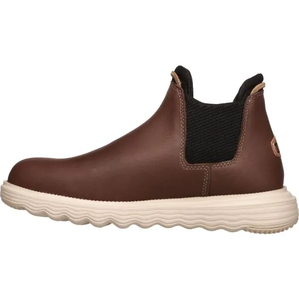 HEY DUDE BRANSON BOOT CRAFT LEATHER Dámska voľnočasová obuv, hnedá, veľkosť
