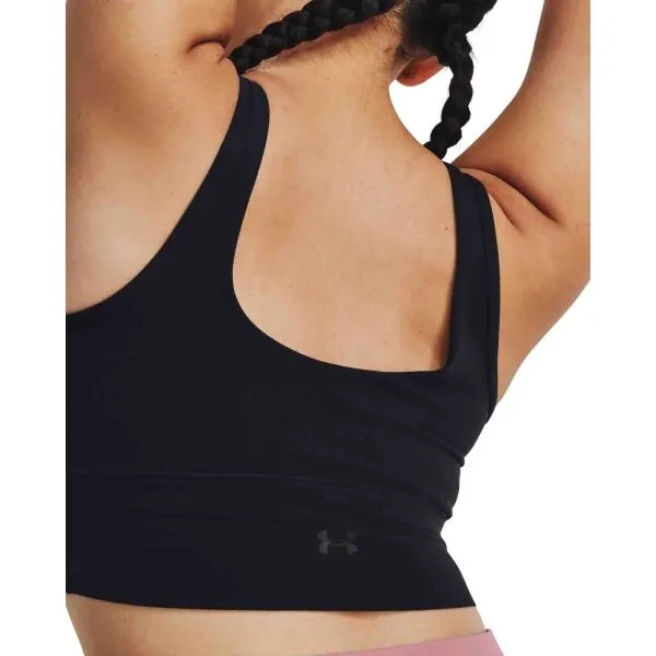 Under Armour MERIDIAN FITTED CROP Športová podprsenka, čierna, veľkosť
