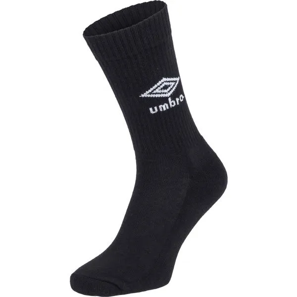 Umbro SPORTS SOCKS - 3 PACK Ponožky, čierna, veľkosť
