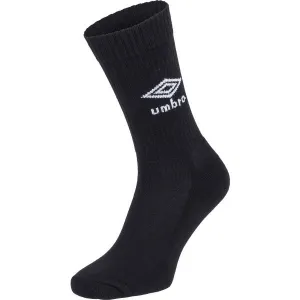 Umbro SPORTS SOCKS - 3 PACK Ponožky, čierna, veľkosť