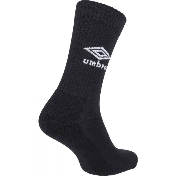 Umbro SPORTS SOCKS - 3 PACK Ponožky, čierna, veľkosť
