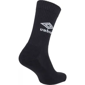 Umbro SPORTS SOCKS - 3 PACK Ponožky, čierna, veľkosť