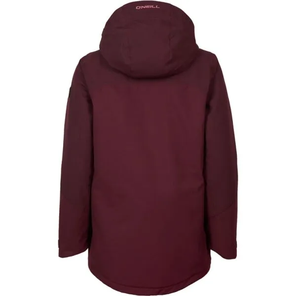 O'Neill UTILITY JACKET Dámska lyžiarska bunda, vínová, veľkosť