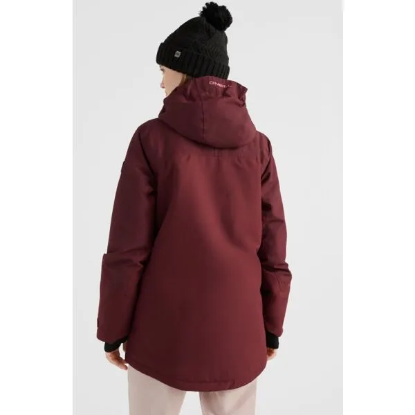 O'Neill UTILITY JACKET Dámska lyžiarska bunda, vínová, veľkosť