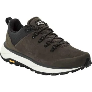 Jack Wolfskin TERRAVENTURE URBAN LOW M Pánska treková obuv, hnedá, veľkosť