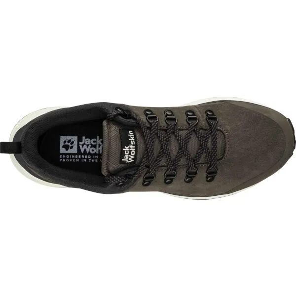 Jack Wolfskin TERRAVENTURE URBAN LOW M Pánska treková obuv, hnedá, veľkosť