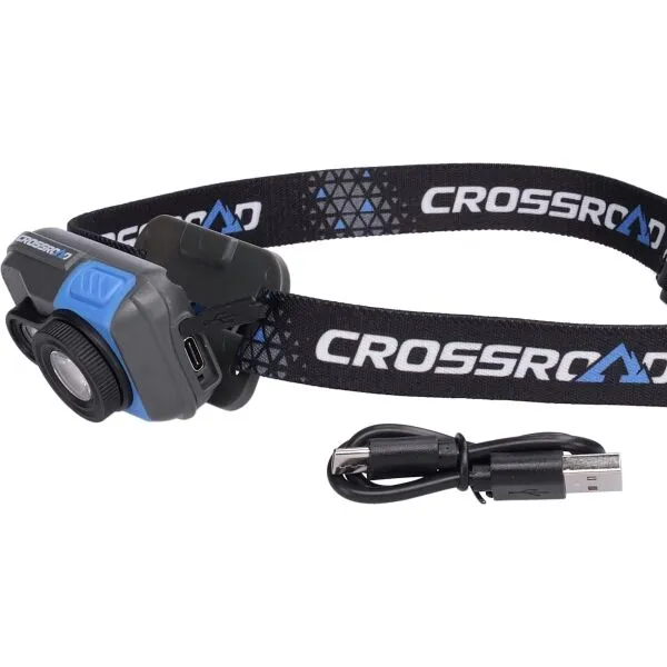 Crossroad VEGA 700 Čelovka, sivá, veľkosť