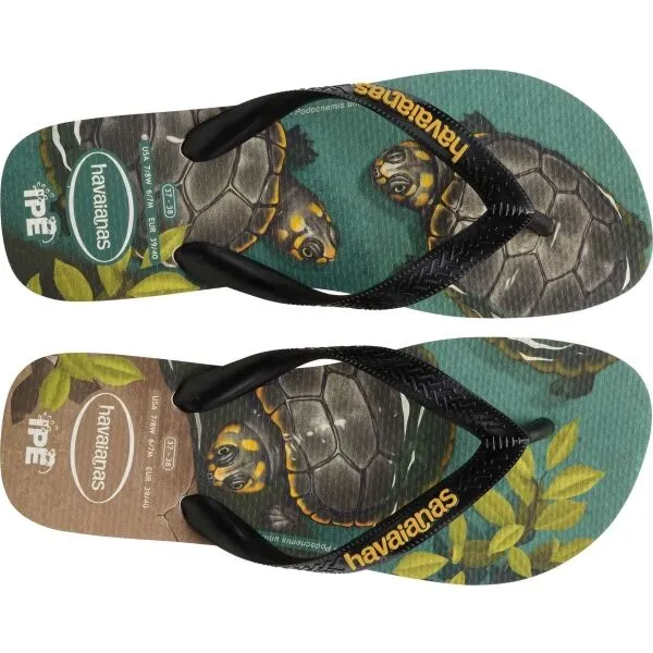 HAVAIANAS IPE Dámske žabky, tmavo zelená, veľkosť 41/42