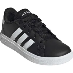 Juniorská rekreačná obuv ADIDAS Grand Court 2.0 core black cloud white core black