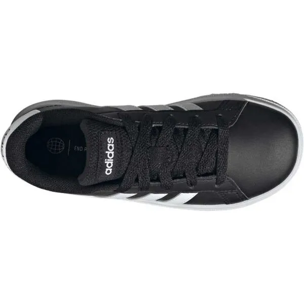 Juniorská rekreačná obuv ADIDAS Grand Court 2.0 core black cloud white core black