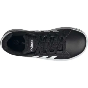 Juniorská rekreačná obuv ADIDAS Grand Court 2.0 core black cloud white core black