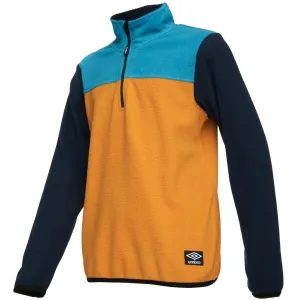 Umbro TAS Tenká detská mikina, hnedá, veľkosť 164-170