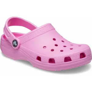 Crocs CLASSIC CLOG K Detská nazúvacia obuv, ružová, veľkosť 33/34