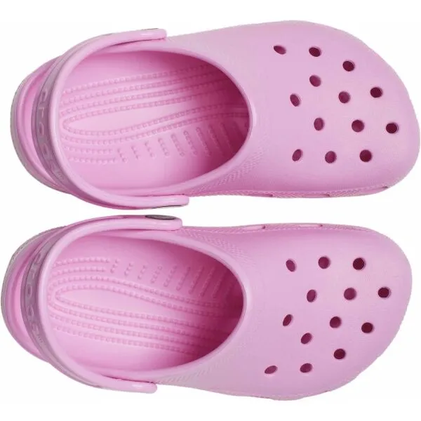 Crocs CLASSIC CLOG K Detská nazúvacia obuv, ružová, veľkosť 33/34