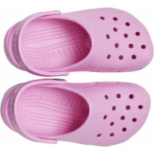 Crocs CLASSIC CLOG K Detská nazúvacia obuv, ružová, veľkosť 33/34