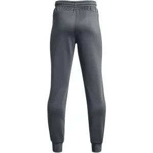 Under Armour ARMOUR FLEECE Chlapčenské tepláky, sivá, veľkosť M