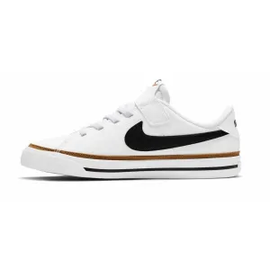Nike COURT LEGACY Detská obuv, biela, veľkosť 35