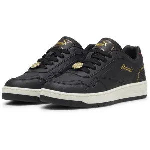 Puma COURT CLASSY CLASS ACT Dámska vychádzková obuv, čierna, veľkosť 37