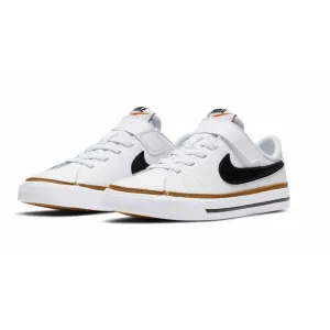Nike COURT LEGACY Detská obuv, biela, veľkosť 35