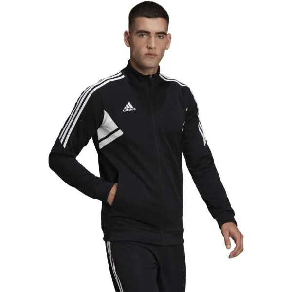 adidas CON22 TK JKT Pánska futbalová mikina, čierna, veľkosť