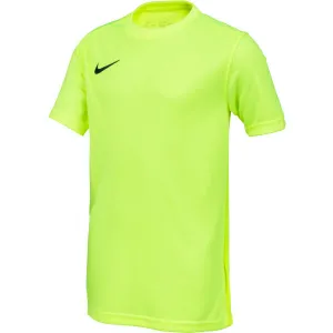 Nike DRI-FIT PARK 7 JR Detský futbalový dres, reflexný neón, veľkosť