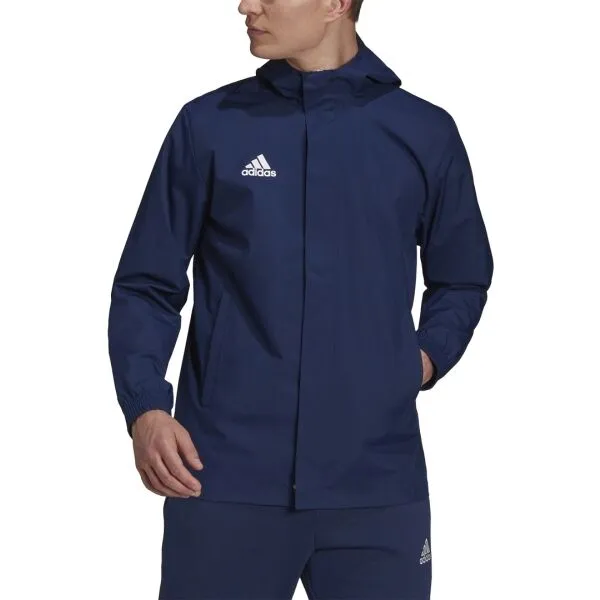 adidas ENT22 AW JKT Pánska futbalová bunda, modrá, veľkosť