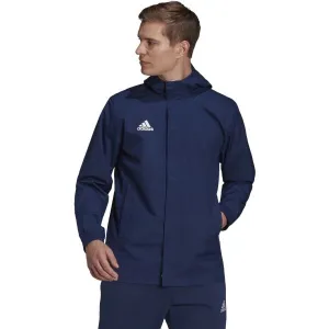 adidas ENT22 AW JKT Pánska futbalová bunda, modrá, veľkosť