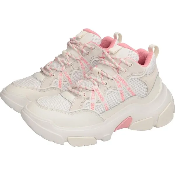 Tommy Hilfiger TJW MODULAR RUNNER Dámska obuv na voľný čas, biela, veľkosť