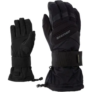 Ziener MEDICAL GTX Pánske snowboardové rukavice, čierna, veľkosť