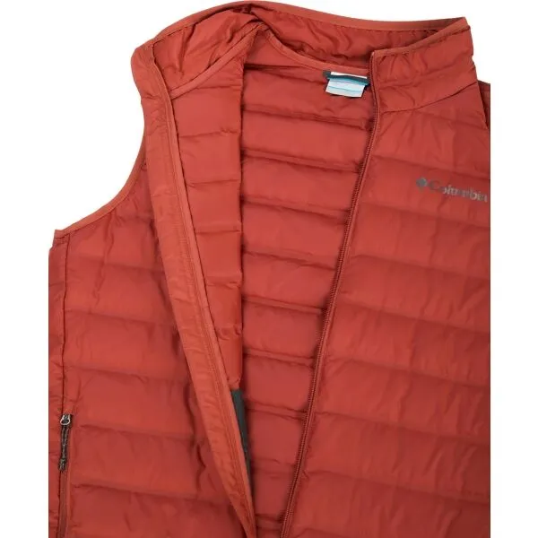 Columbia LAKE 22 DOWN VEST Pánska vesta, oranžová, veľkosť
