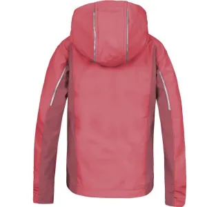Hannah CAPRA JR Dievčenská softshellová bunda, ružová, veľkosť
