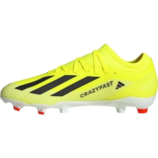 adidas X CRAZYFAST LEAGUE FG Pánske kopačky, žltá, veľkosť 44