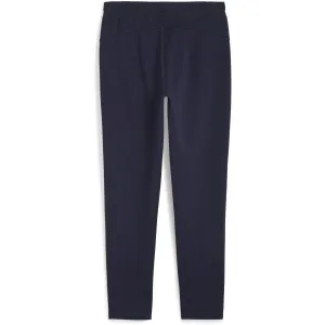 Puma TEAMFINAL CASUALS PANTS Pánske športové tepláky, tmavo modrá, veľkosť