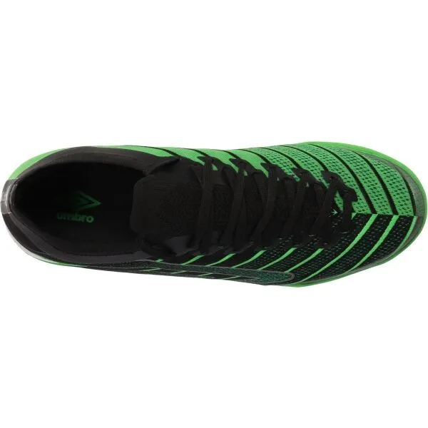 Umbro VELOCITA ELIXIR PREMIER IC Pánska halová obuv, tmavo zelená, veľkosť 41