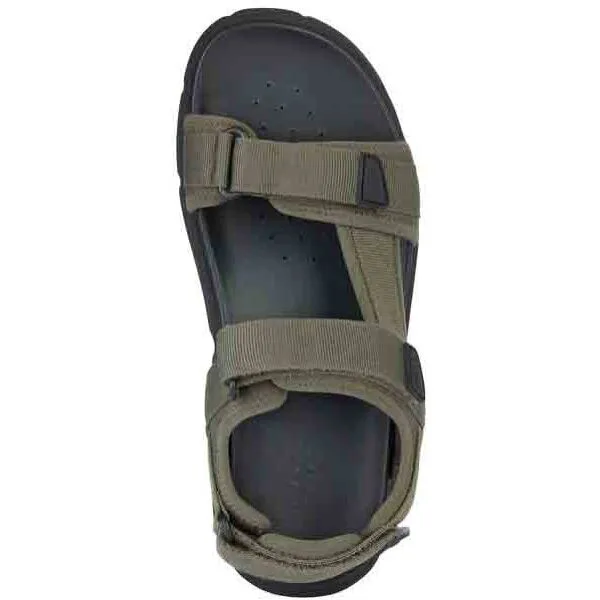 Geox XAND 2S A Pánske sandále, khaki, veľkosť