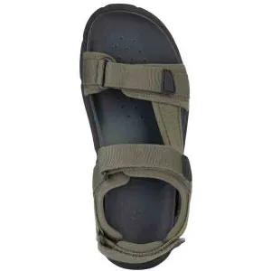 Geox XAND 2S A Pánske sandále, khaki, veľkosť