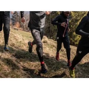 Compressport HURRICANE WATERPROOF 10/10 Pánske bežecké nohavice, čierna, veľkosť