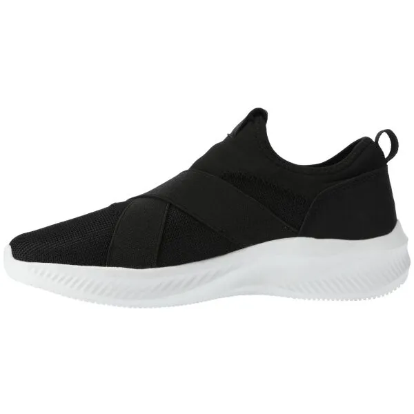 ALPINE PRO TOBA Dámska slip-on obuv, čierna, veľkosť