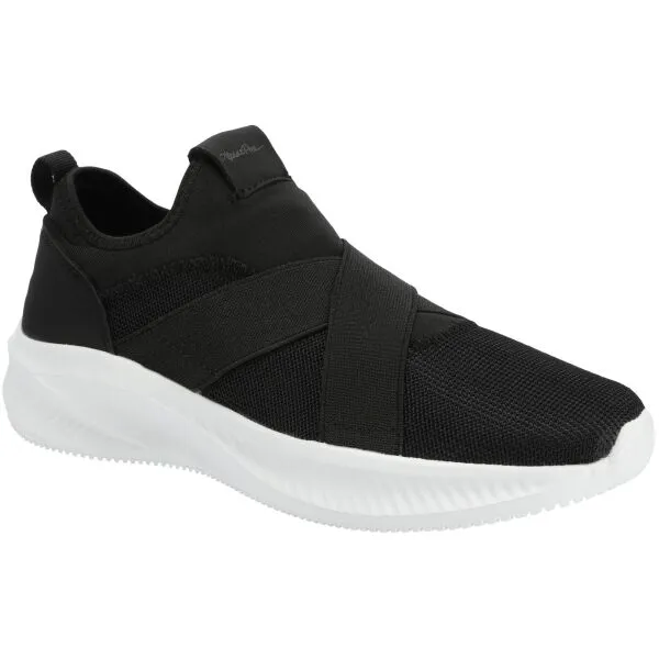 ALPINE PRO TOBA Dámska slip-on obuv, čierna, veľkosť