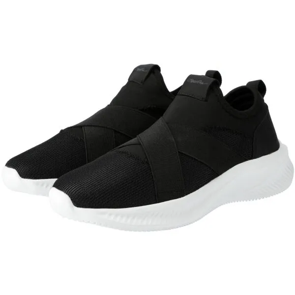 ALPINE PRO TOBA Dámska slip-on obuv, čierna, veľkosť