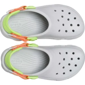 Crocs CLASSIC ALL-TERRAIN CLOG K Detská nazúvacia obuv, sivá, veľkosť 32/33