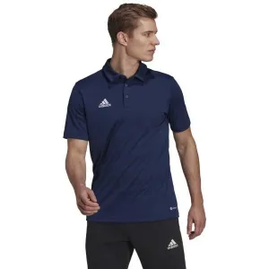 adidas ENT22 POLO Pánske polo tričko, tmavo modrá, veľkosť